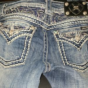 Miss me Cuffed Capris size 30